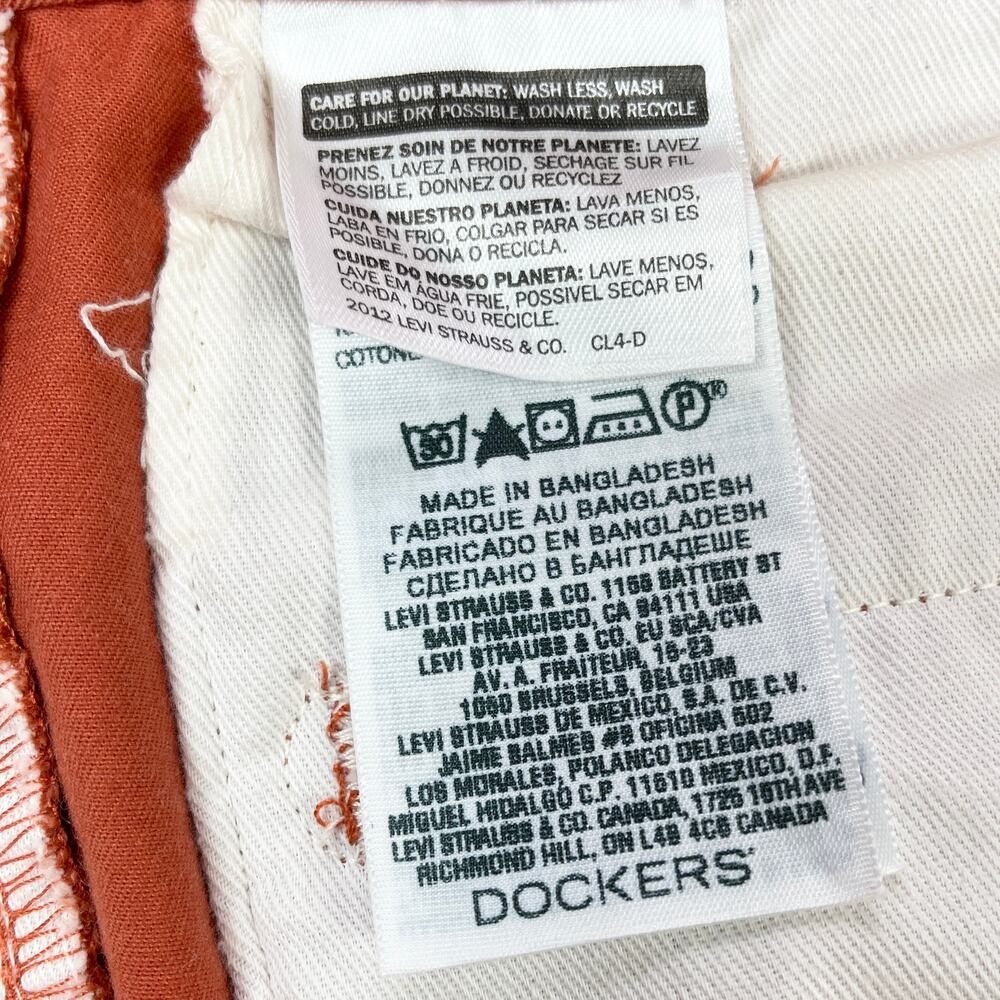 Men's Orange Pants - Picture 8 of 11
